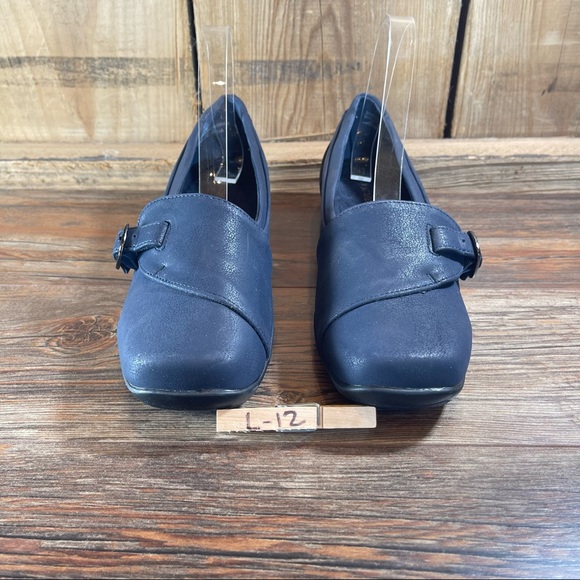 New Easy Street Comfort Wave Navy Blue Slip on Flats Womens shoes size 7.5 - Picture 15 of 15